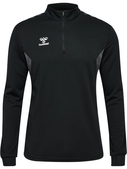 Hml Authentic Half Zip Sweat 